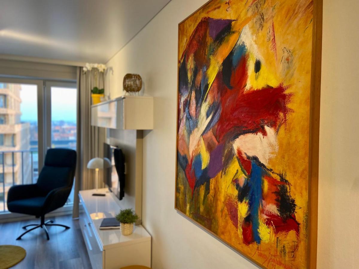 Moderne Studio Aan Zee Apartamento Ostende Exterior foto