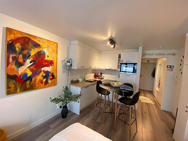 Moderne Studio Aan Zee Apartamento Ostende Exterior foto